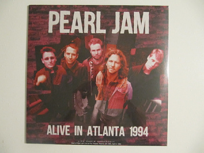 Pearl Jam Alive In Atlanta 1994 (Live Radio Broadcast) LP