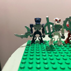Lego Bionicle minifiguurit 5 kpl + aseet - pikkukuva 2