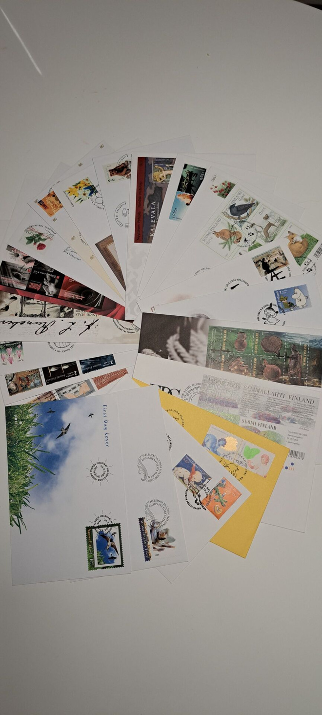 Fdc 2004 kaikki 19+2 omakuvafdc.