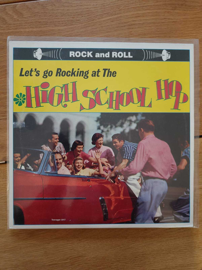 AUCTION - V/A Let's Go Rocking At The High School Hop LP SWE