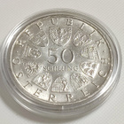 Itävalta 50 Schilling 1972, Salzburgin yliopisto 350v, hopea - pikkukuva 3