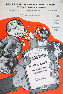 Elokuvajuliste: Tohtori Carstairin himolääke (K-18)