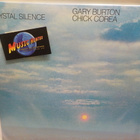 GARY BURTON , CHICK COREA - CHYSTAL SILENCE - M-/M-  LP - pikkukuva 1