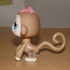 LITTLEST PET SHOP punahiuksinen APINA #1483 - pikkukuva 2