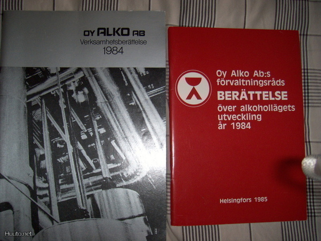 verksamhetsberättelse oy alko ab - 1984