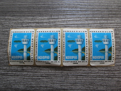 KUOPIO.....kirjeensulkijat, Kansakoulun Suurjuhlat v. 1968.