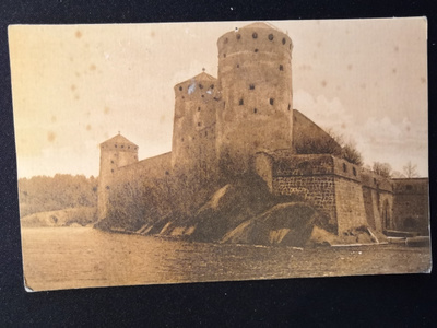 VANHA Postikortti Savonlinna 1921