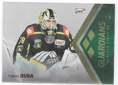 2015-16 DEL Guardians #08 Tomas Duba Krefeld ex Ässät MV