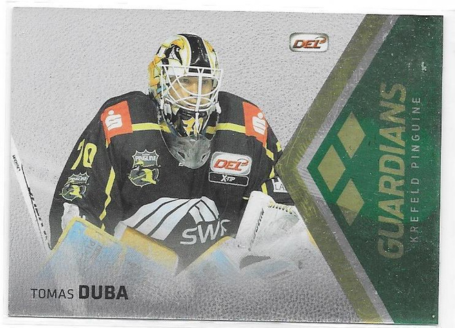 2015-16 DEL Guardians #08 Tomas Duba Krefeld ex Ässät MV