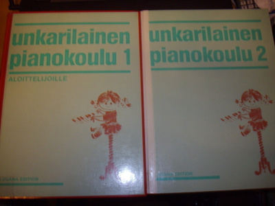 Unkarilainen Pianokoulu 1-2 ( 1 p. 1989 ) Sis. postikulut