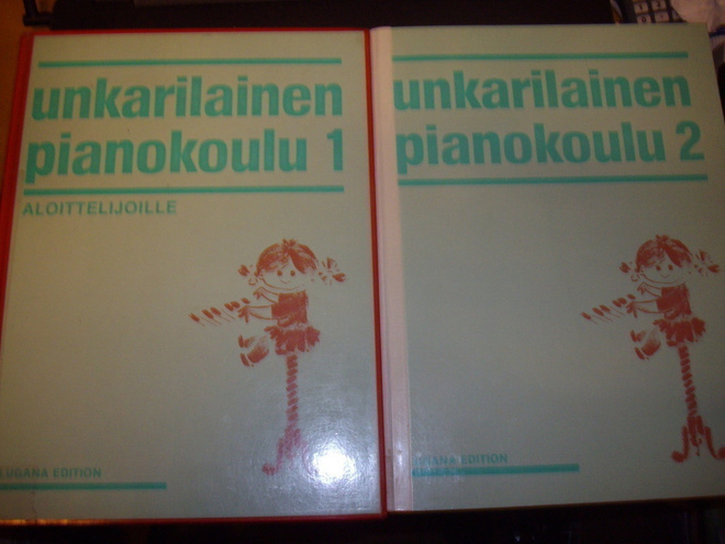 Unkarilainen Pianokoulu 1-2  ( 1 p. 1989 ) Sis. postikulut