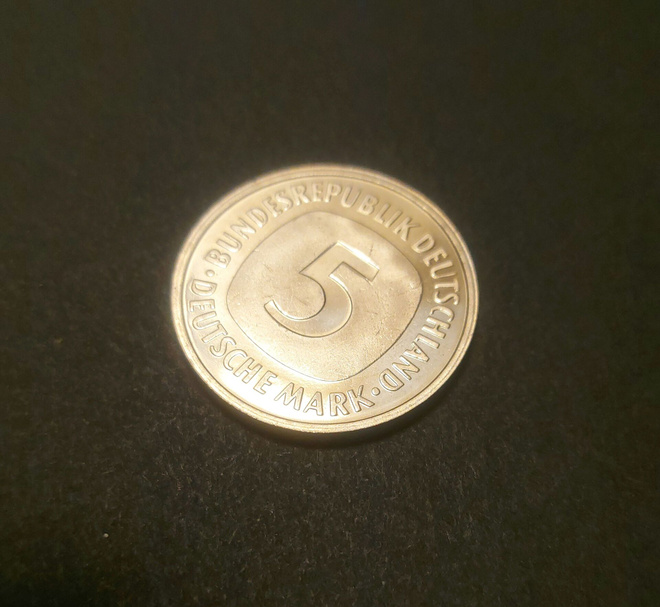 5 Mark 1995 F Saksa – Key date, lyöntimäärä 20 000 kpl - UNC