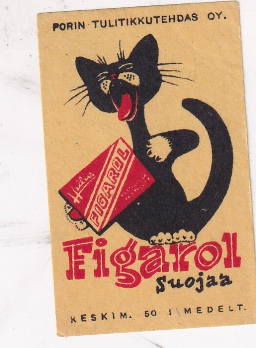 Figarol suojaa, musta kissa  ,  e47