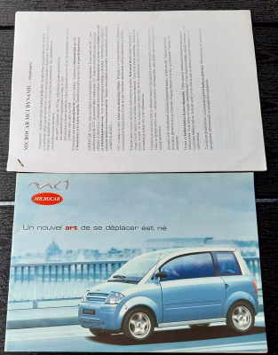 MicroCar mopoauto esite ja suomennus