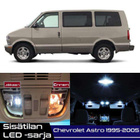 Chevrolet Astro Sisätilan LED-sarja 11-osainen - pikkukuva 1