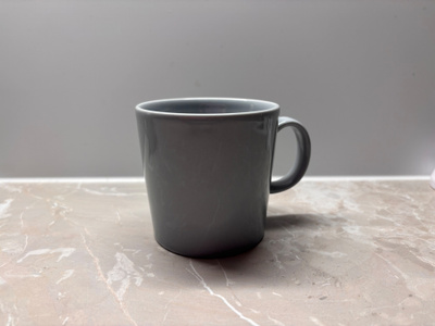 Iittala teema muki harmaa