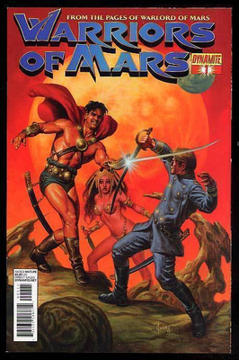 Warriors of Mars #1-5 (Dynamite, 2012)