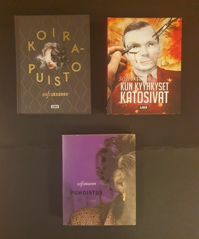 Sofi Oksanen kirjapaketti (4 kpl)