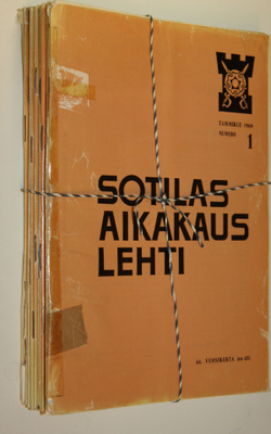 Sotilasaikakauslehti 1-12/1969 (vuosikerta) : Upseeriliit...