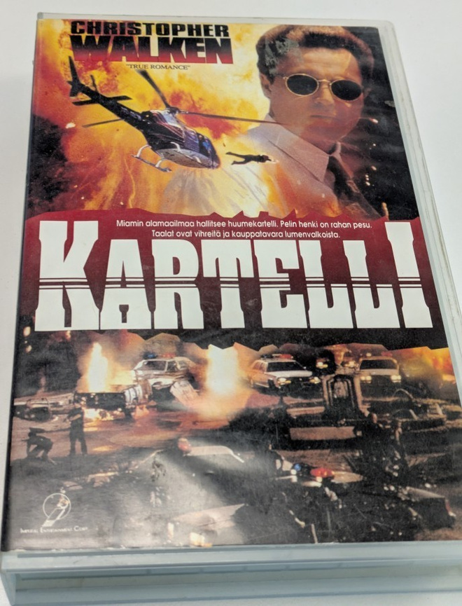 Kartelli (VHS) "Day Of Atonement" Christopher Walken