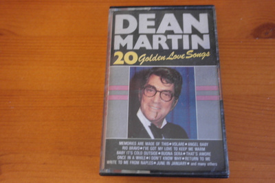 Dean Martin:20 Golden Love Songs C-kasetti.Hyvä!