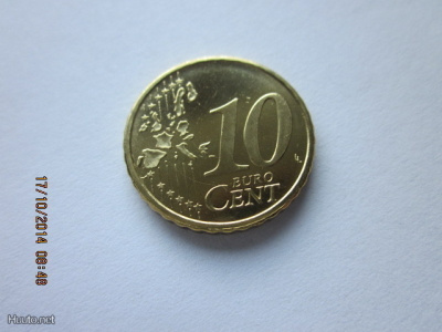 Suomi 10 cent, unc, v. 1999