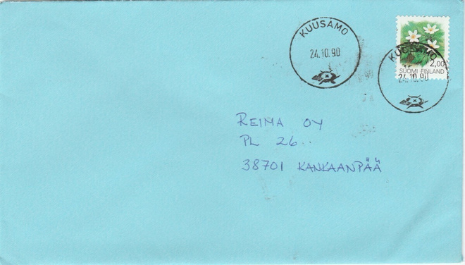 Postileima, Satelliittileima  KUUSAMO