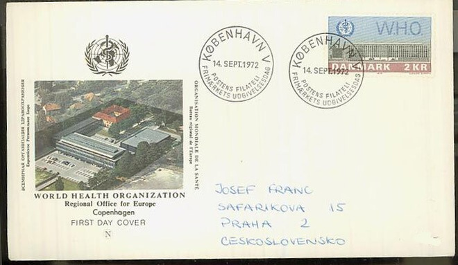 Tanska Mi 531 FDC