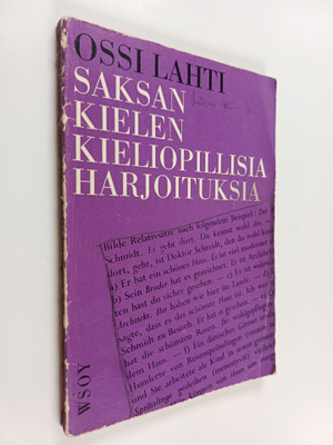 Ossi Lahti : Saksan kielen kieliopillisia harjoituksia pi...