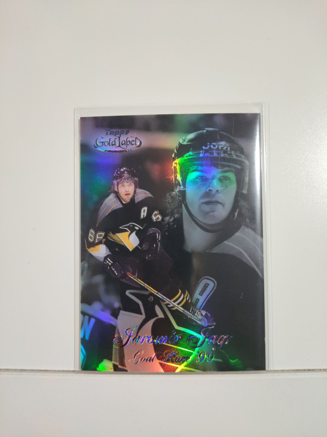 1998-99 Topps Gold Label Goal Race '99 Black #GR5 J. Jagr