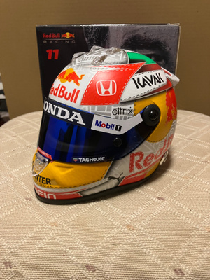 2021 Sergio Perez Red Bull Racing 1:2 Mini Helmet
