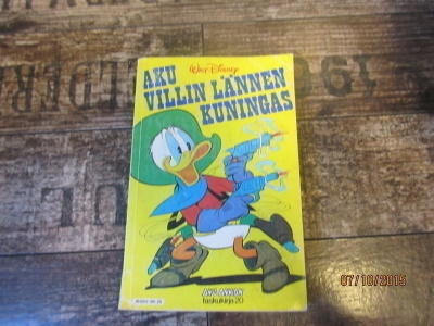 Aku Ankan taskukirja 20 - Aku villin lännen kuningas 3.p