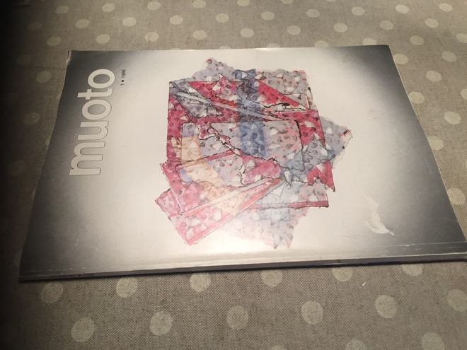 FINNISH DESIGN MAGAZINE MUOTO LEHTI 1/1986 HYVÄ