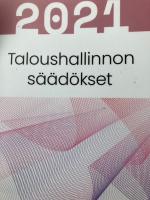 TALOUSHALLINNON SÄÄDÖKSET 2021