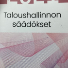 TALOUSHALLINNON SÄÄDÖKSET 2021 - pikkukuva 1