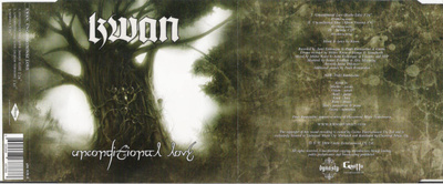 KWAN: Unconditional Love  CDS