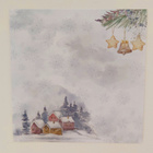 TAUSTA-/KUVIOPAPERIT "Joulu" 15 x 15 cm 4 kpl/setti - pikkukuva 2