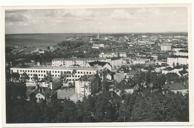 TAMPERE - Näkymä Pyynikiltä - vanha kortti