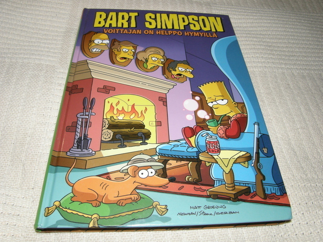 Groening Bart Simpson Voittajan on helppo hymyilllä