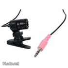 König Clip-on mikrofoni, 1.8m, 3.5mm, musta *UUSI* - pikkukuva 2