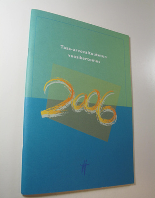 Tasa-arvovaltuutetun vuosikertomus 2006