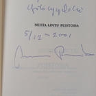 Jussi Rusko : Musta lintu puistossa : runoja (signeerattu... - pikkukuva 3