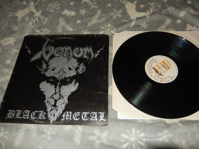 Venom - Black metal vinyyli