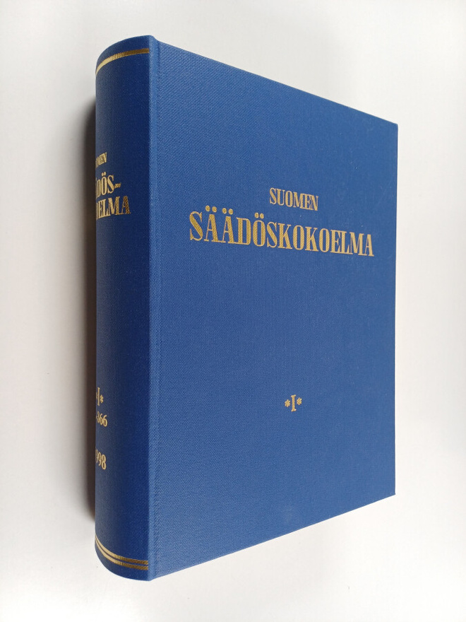 Suomen säädöskokoelma vuodelta 1998, 1