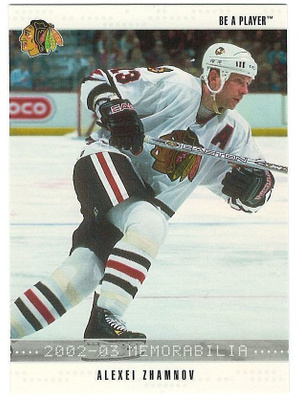 02-03 Be A Player Memorabilia #15 Alexei Zhamnov