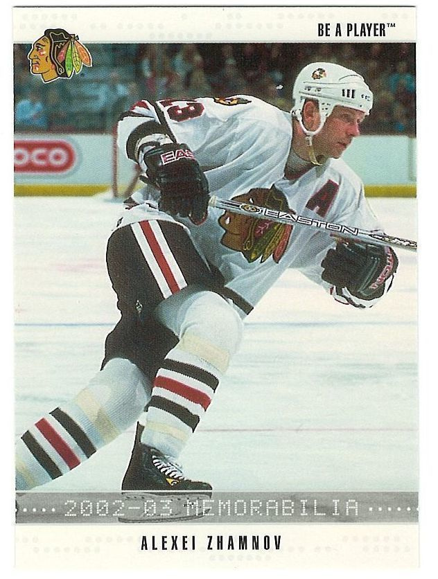 02-03 Be A Player Memorabilia #15 Alexei Zhamnov