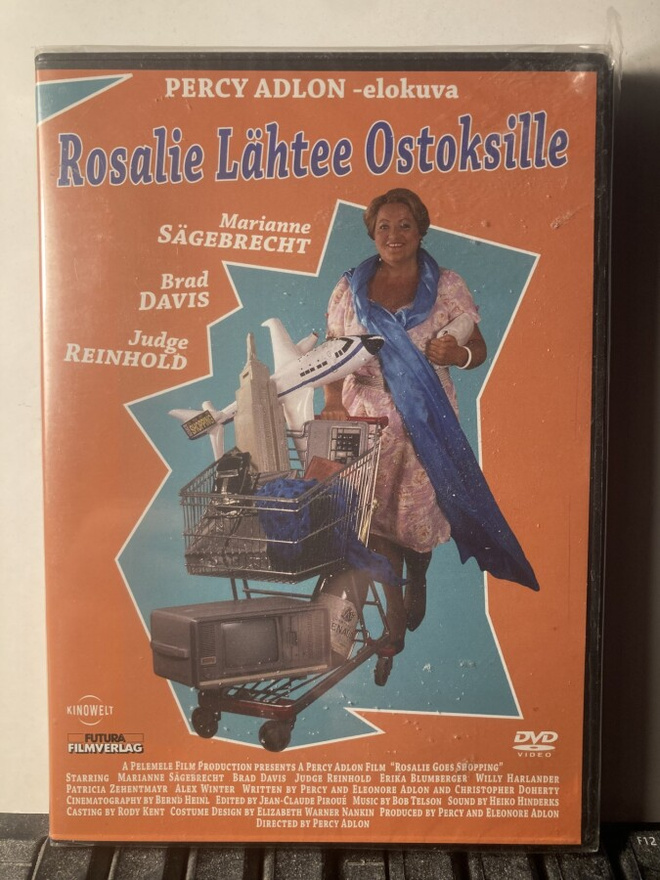 ROSALIE LÄHTEE OSTOKSILLE, DVD, Adlon, muoveissa