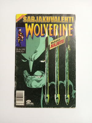 Sarjakuvalehti 8/1991 Wolverine