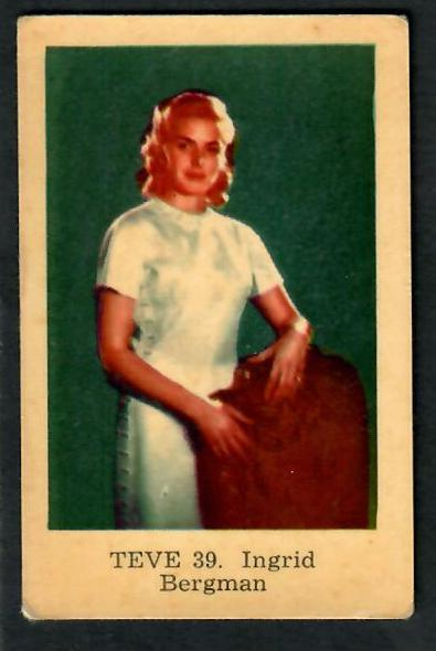 Keräilykuva - Ingrid Bergman TEVE 39.