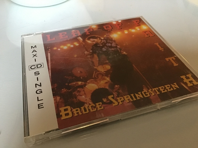 Bruce Springsteen . Leap of faith CDS single